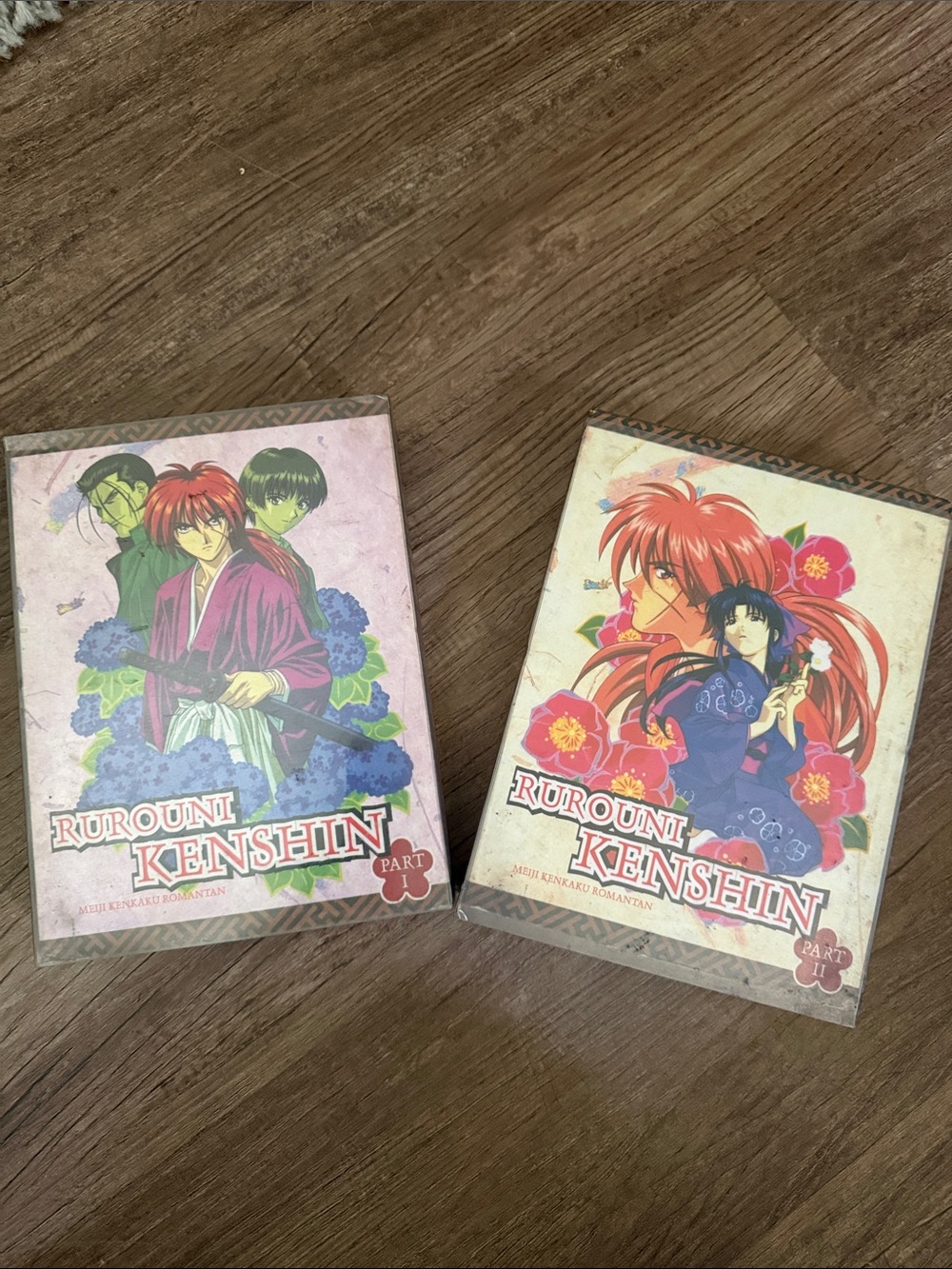 Rurouni Kenshin Anime DVD Box Set - Part 1 & 2